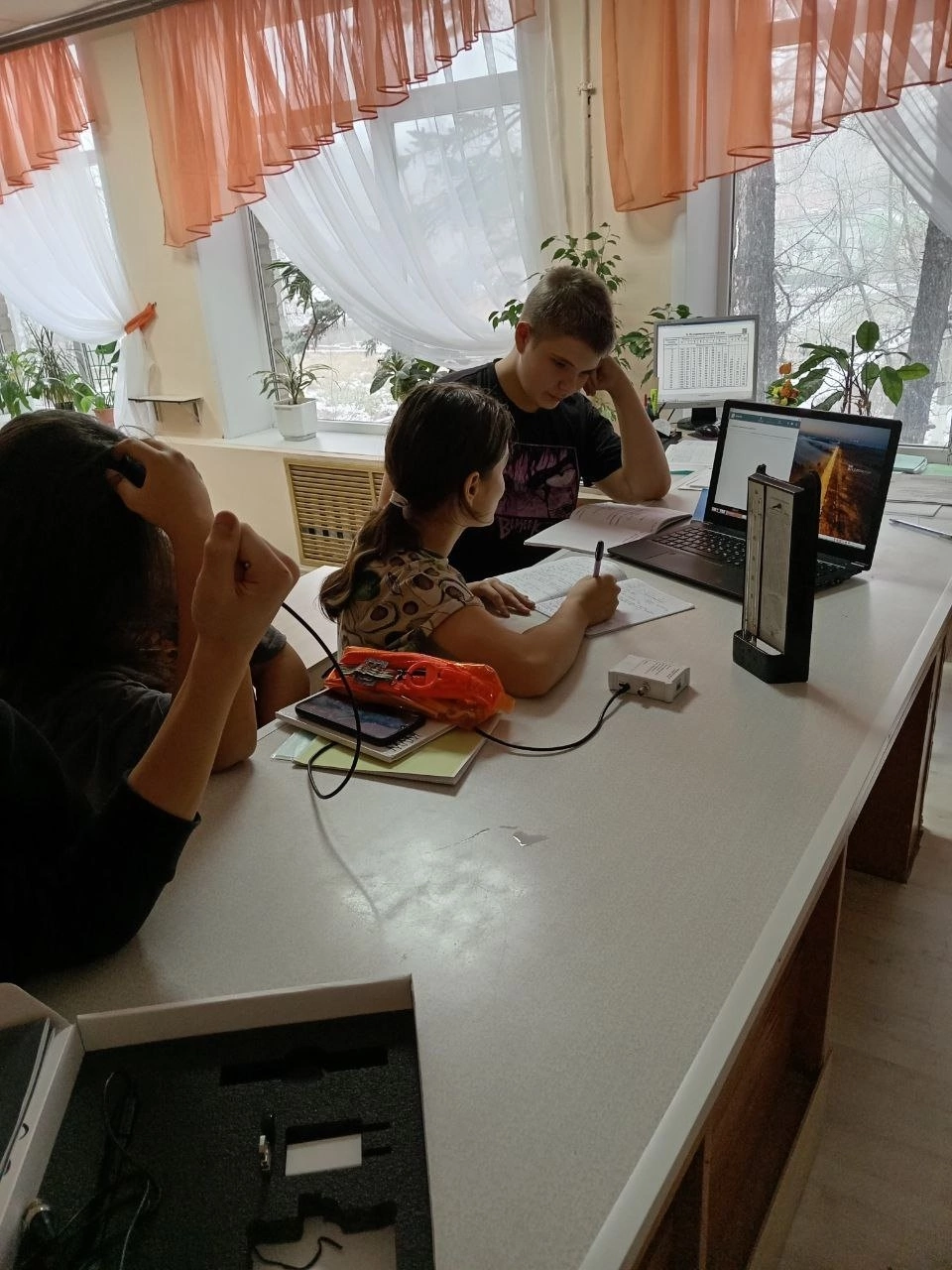 Изменение влажности воздуха. Точка роста.