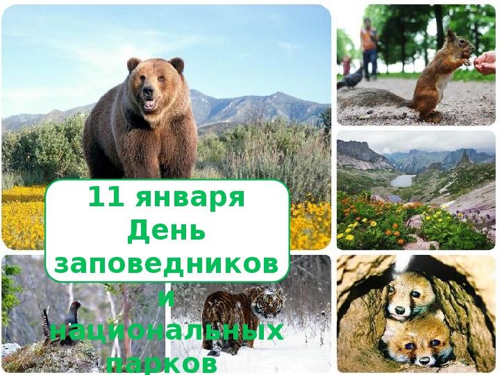 День заповедников и национальных парков.