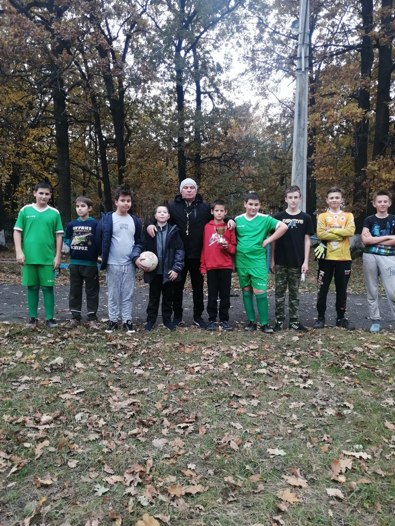 Тренировка в школе-интернате.