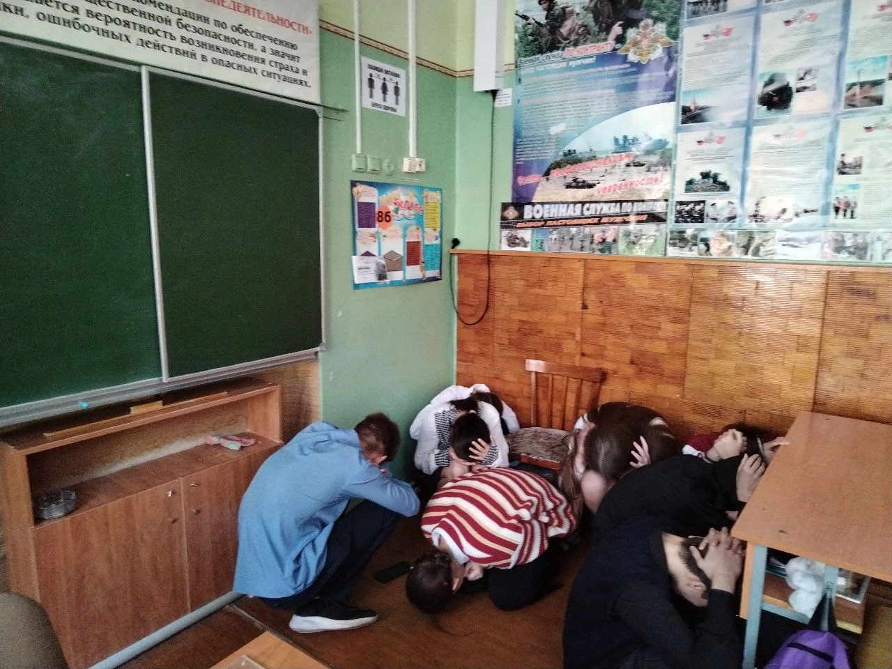 Отработка сценария &amp;quot;Действия при вооружённом нападении&amp;quot;.