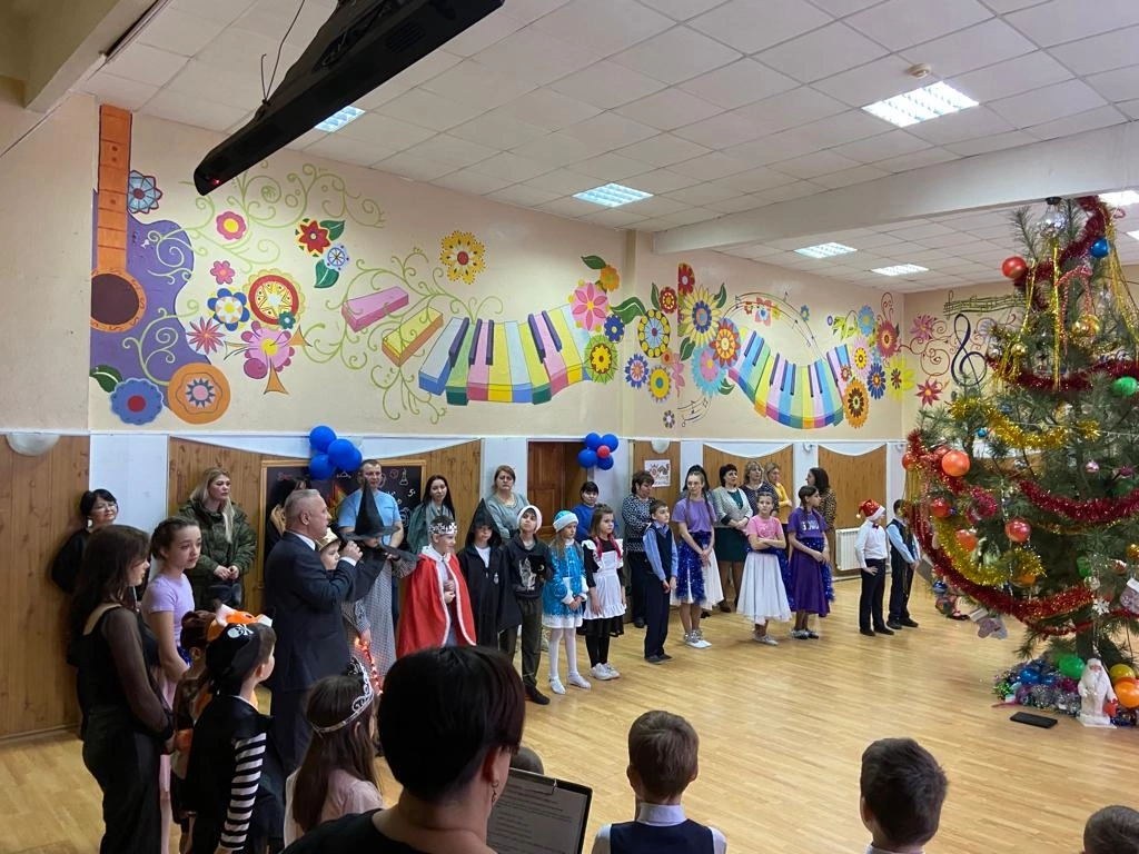 Новогодний огонёк.