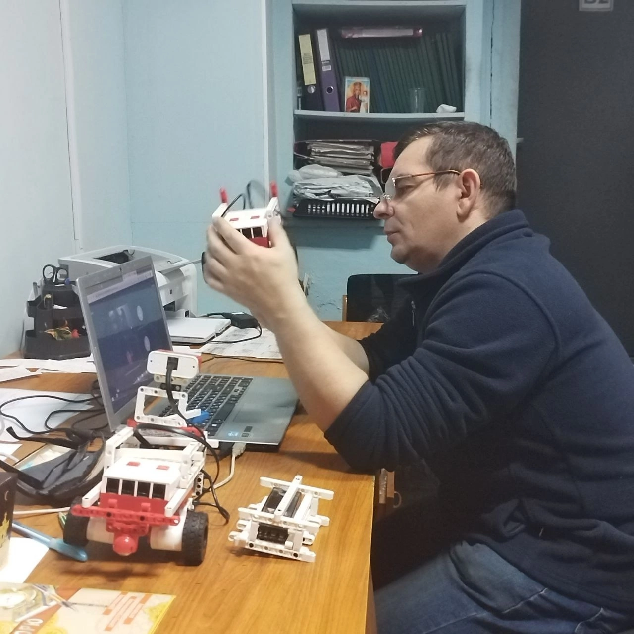 Образовательный интенсив &amp;quot;Начало работы с роботехническим конструктором&amp;quot;.