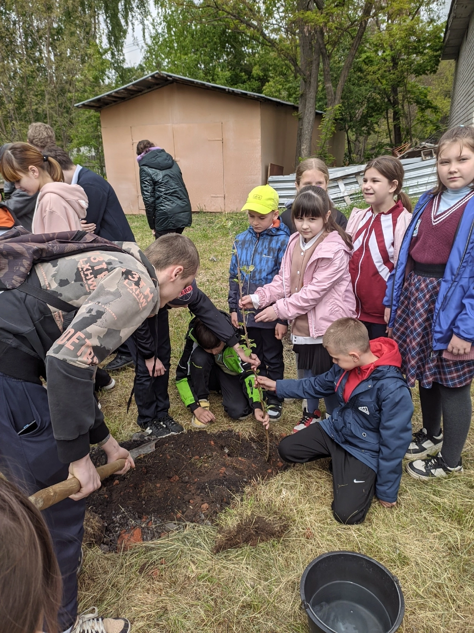 Акция &amp;quot;Сад связь поколений&amp;quot;.